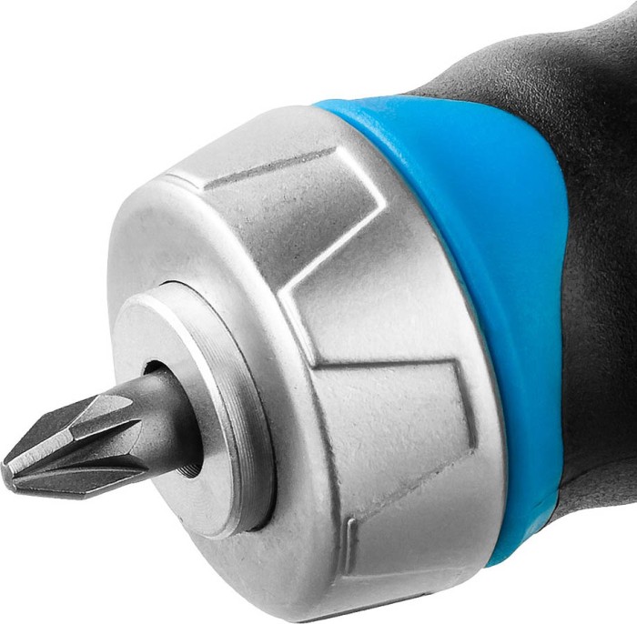 ЗУБР 38 шт., отвертка реверсивная с насадками 25352-H38 Профессионал