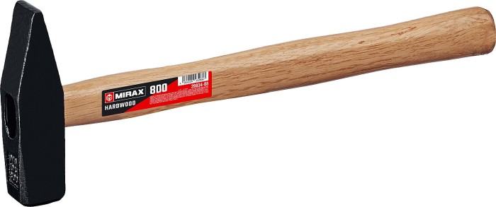 MIRAX 800 г, молоток слесарный с деревянной рукояткой 20034-08