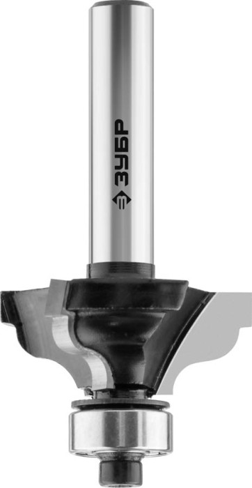 ЗУБР 31.7 x 13 мм, радиус 4 мм, фреза кромочная калевочная №3 28786-31.7 Профессионал