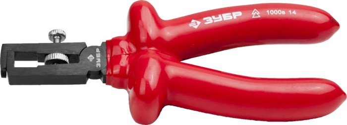 ЗУБР 5-10 мм², 160 мм, до~1000В, пассатижи диэлектрические ЭЛЕКТРИК 2214-9-16_z02 Мастер