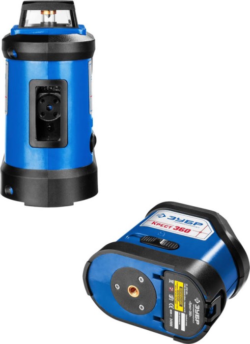 ЗУБР линейный лазерный нивелир со штативом в чехле КРЕСТ 360 2 34906 Профессионал