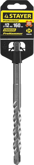STAYER  12 x 160 мм, SDS-Plus, бур по бетону 2930-160-12_z01