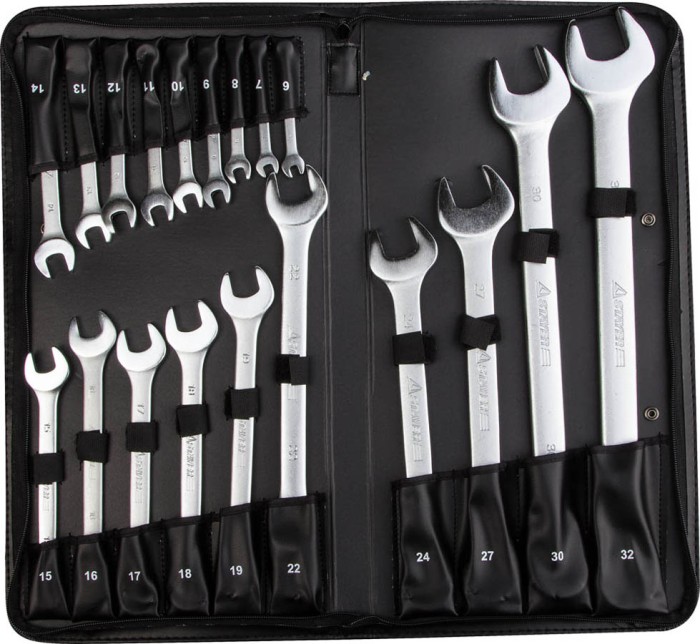 STAYER 19 шт, 6 - 32 мм, набор комбинированных гаечных ключей 2-271259-H19