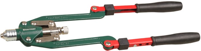KRAFTOOL заклепки 2.4-6.4 мм, заклепочник складной RS-77 31182