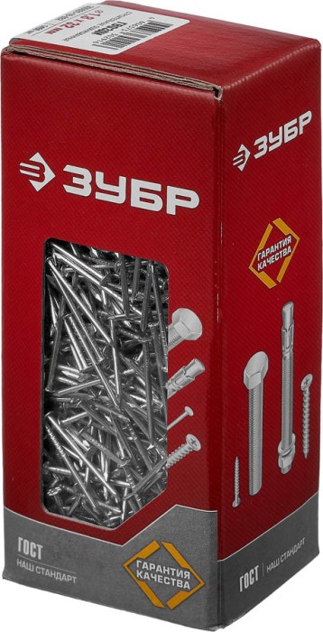 ЗУБР 32 х 1.8 мм, 1 кг, ГОСТ 4028-88, гвозди строительные оцинкованные 305031-18-032