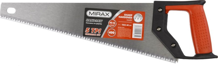MIRAX 5 TPI, 400 мм, ножовка по дереву UNIVERSAL 1502-40_z01