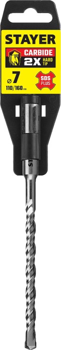 STAYER 7 x 160 мм, бур SDS-plus 2930-160-07_z02