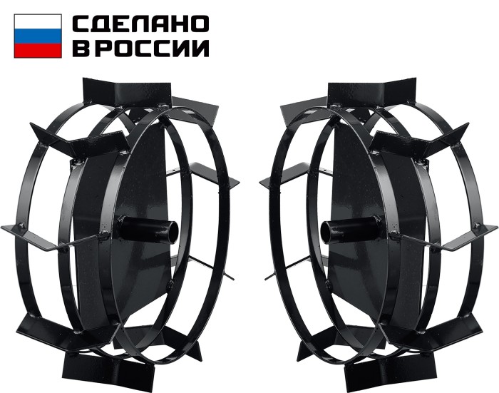 ЗУБР  ГР-5, 470х160 мм, 2 шт., грунтозацепы для мотоблоков (707105-5)