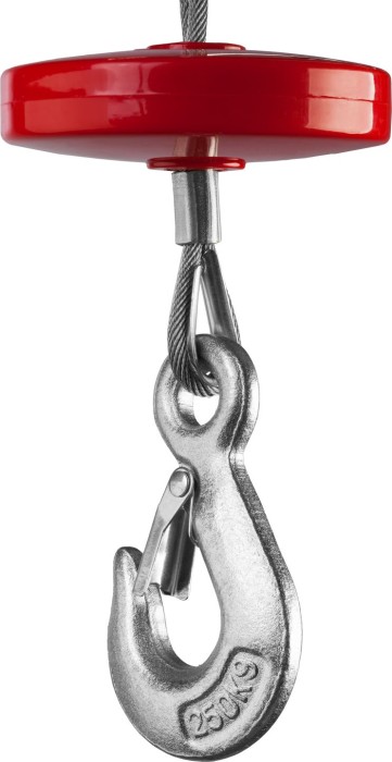 ЗУБР 0,5 т (без полиспаста 0,25 т), канатный, тельфер электрический ЗЭТ-500