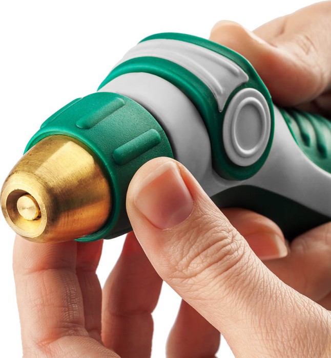 RACO плавная регулировка, с соединителем 1/2", металлический с TPR, наконечник поливочный 340C 4256-55/340C