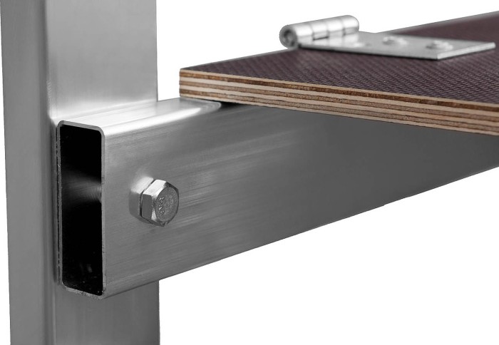 СИБИН максимальная высота платформы 110 см, алюминий, максимальная нагрузка 150 кг, вышка-тура 38840-3