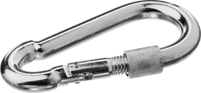 ЗУБР 6 мм, 40 шт., оцинкованный, карабин с предохранительной гайкой DIN 5299D 4-304555-06