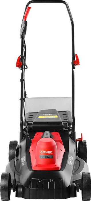 ЗУБР 1800 Вт, 420 мм, газонокосилка роторная ЗГКЭ-42-1800 Мастер