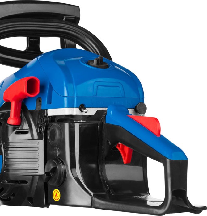 ЗУБР 1.8 кВт/2.4 л.с, 400 мм, пила цепная бензиновая ПБЦ-450 40П Профессионал