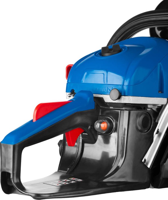 ЗУБР 1.8 кВт/2.4 л.с, 400 мм, пила цепная бензиновая ПБЦ-450 40П Профессионал