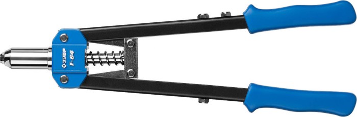 ЗУБР заклепки 3.2-6.4 мм, заклепочник двуручный силовой Т-64 31197 Профессионал