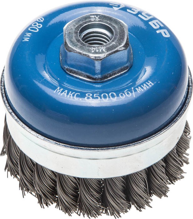 ЗУБР Ø 80 мм, проволока 0.5 мм, щетка чашечная для УШМ 3527-080_z01