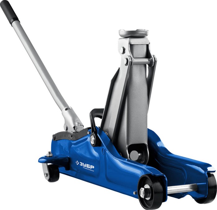 ЗУБР 2т, 85-330 мм, домкрат гидравлический подкатной T35 43056-2 Профессионал