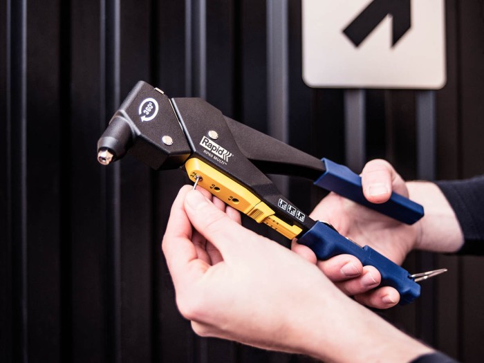 RAPID заклепки 3.2-4.8 мм, 360°, мультинасадка, заклепочник, в кейсе RP60 MULTI 5001128