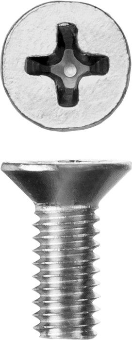 ЗУБР М4 х 10 мм, оцинкованный, винт DIN 965 303110-04-010