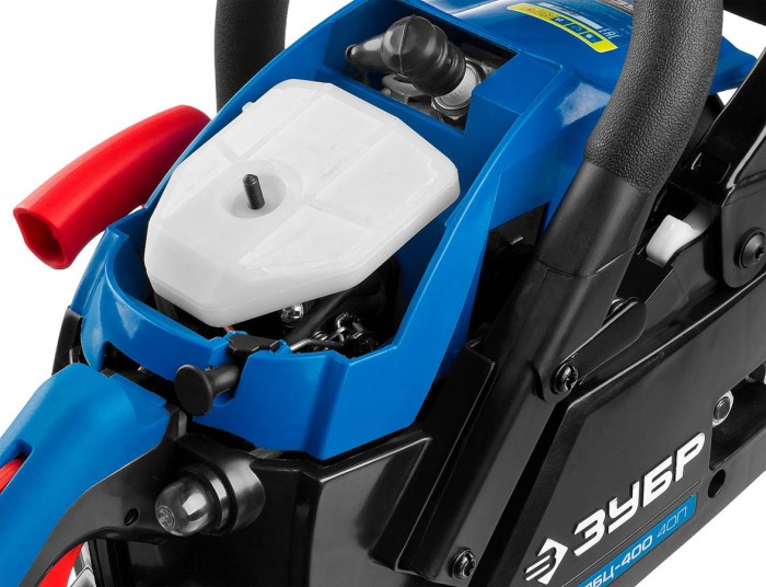 ЗУБР 1.5 кВт/2.0 л.с, 400 мм, пила цепная бензиновая ПБЦ-400 40П Профессионал