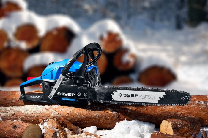 ЗУБР 1.5 кВт/2.0 л.с, 400 мм, пила цепная бензиновая ПБЦ-400 40П Профессионал