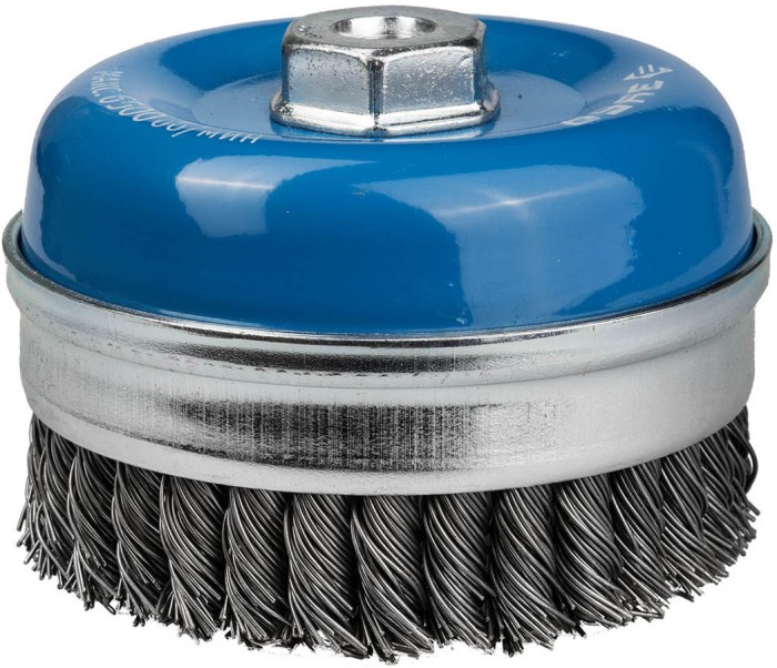 ЗУБР Ø 100 мм, проволока 0.5 мм, щетка чашечная для УШМ 3527-100_z01