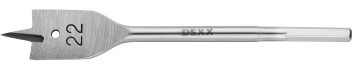 DEXX  22 x 152 мм, шестигранный хвостовик, сверло перовое по дереву 2945-22