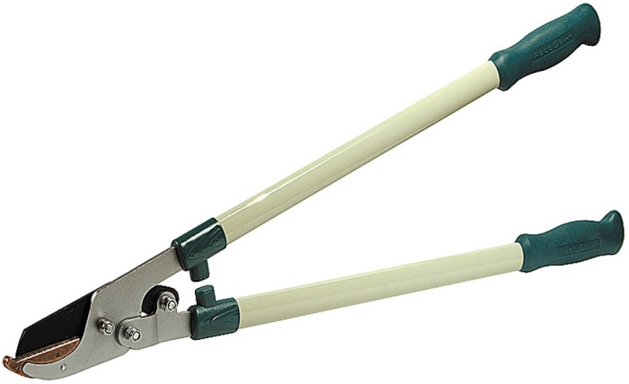 Raco 700 мм, рез до 40 мм, стальные ручки, 2-рычажный, сучкорез с упорной пластиной 4212-53/273