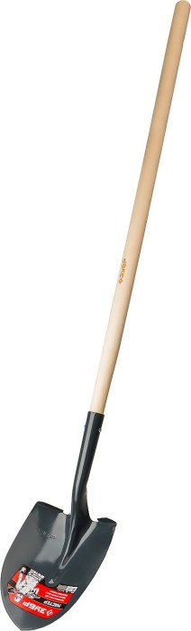 ЗУБР 474x215x1514 мм, стальное полотно, черенок из березы высшего сорта, лопата штыковая ЛСГ 39575