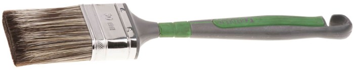 KRAFTOOL 60 мм, смешанная щетина, кисть плоская ERGO 1-01022-60