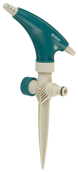 RACO 180 м², с 2-мя соплами, вращающийся полив, на пике, круговой распылитель 659C 4260-55/659C