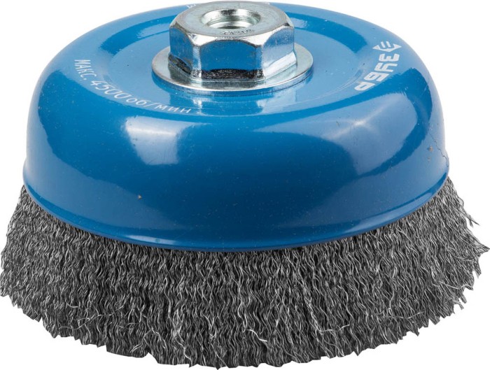 ЗУБР Ø 150 мм, проволока 0.3 мм, щетка чашечная для УШМ 35261-150_z01