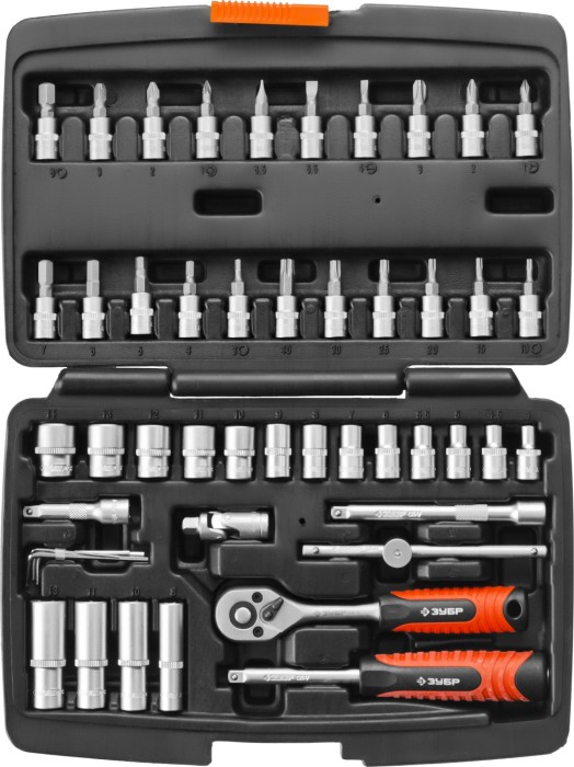 ЗУБР 48 шт., набор автомобильного инструмента 27641-H48