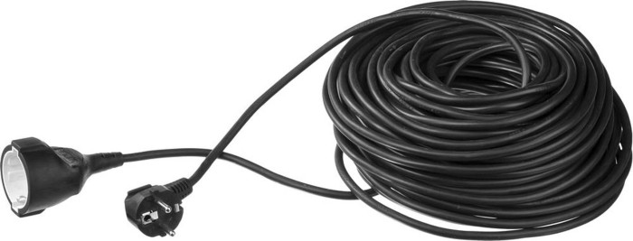 ЗУБР 30 м, 2200 Вт, 1 гнездо, удлинитель электрический силовой 55013-30