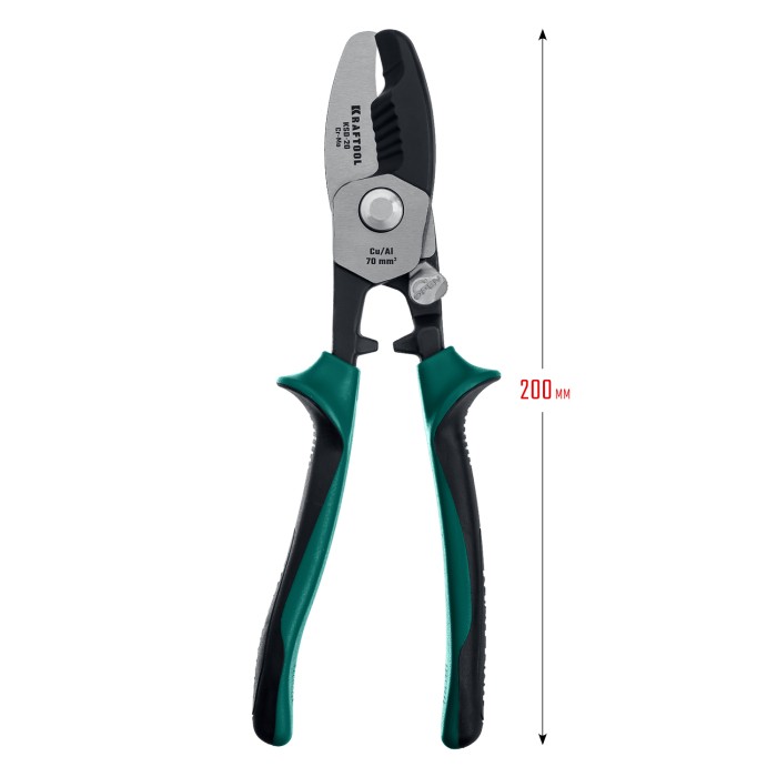 KRAFTOOL 200 мм, до 20 мм, кабелерез KSD-20 23332-20