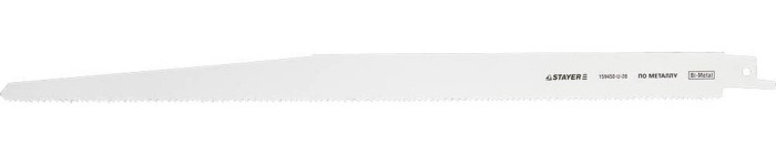 STAYER 280 мм, по металлу Bi-Met, полотно S1222VF к сабельной электроножовке 159450-U-28 Professional