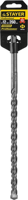 STAYER  12 x 260 мм, SDS-Plus, бур по бетону 2930-260-12_z01