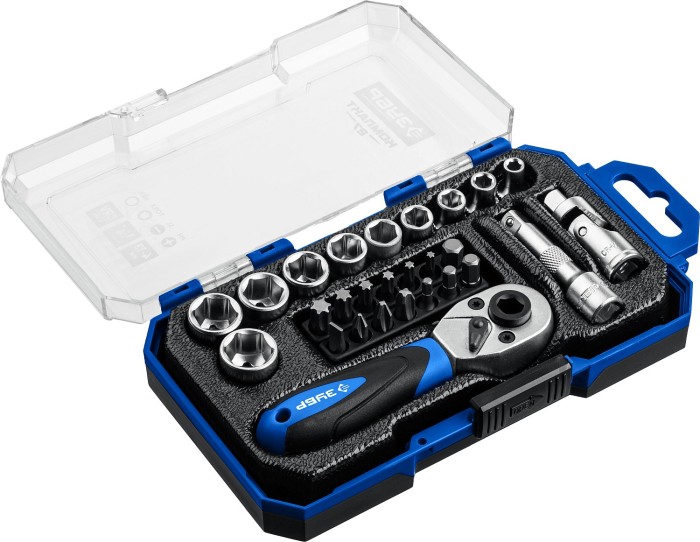 ЗУБР 27 шт., набор торцовых головок 27642-H27