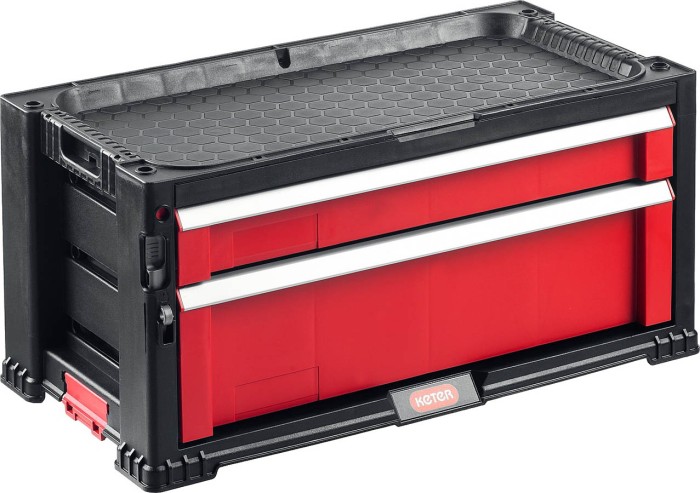 Keter 22&quot;, пластиковый, ящик с 2 выдвижными полками DRAWER-2 38382-2