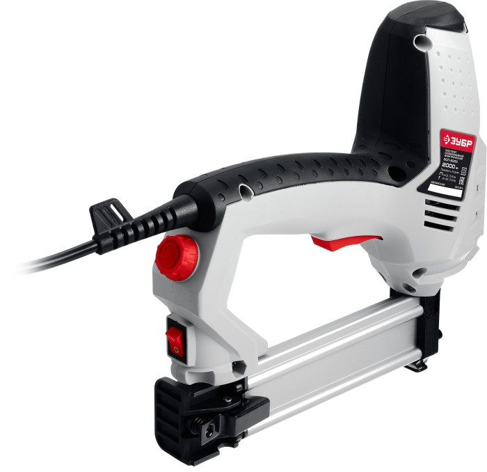 ЗУБР 2000 Вт, 20 уд/мин, пистолет скобозабивной электрический ЗСП-2000 Мастер
