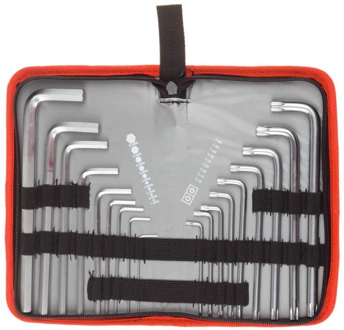 ЗУБР 9 шт., Cr-V, ключи имбусовые 27463-H18