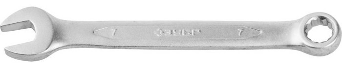 ЗУБР 7 мм, комбинированный гаечный ключ 27022-07