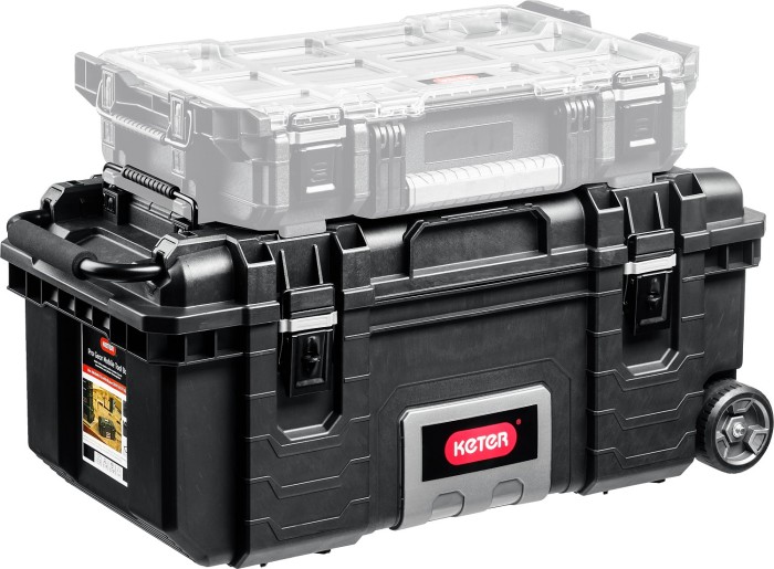 Keter 28", ящик-тележка на колесах GEAR MOBILE 38375
