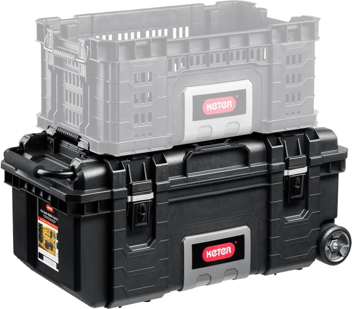 Keter 28", ящик-тележка на колесах GEAR MOBILE 38375