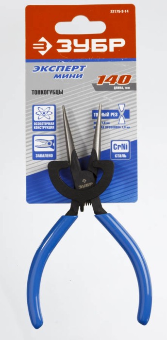 ЗУБР 140 мм, тонкогубцы, 22175-3-14 Профессионал