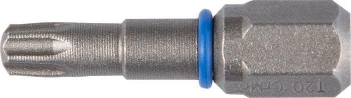 ЗУБР T20, 25 мм, 2 шт., бита кованая, торсионная ЭКСПЕРТ 26015-20-25-2