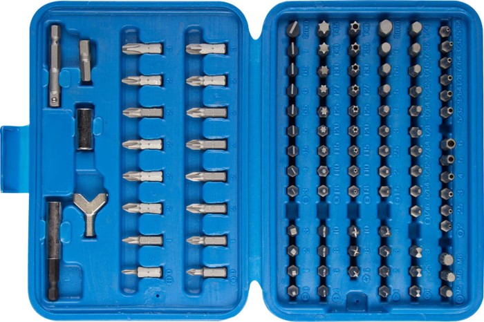 ЗУБР 100 шт., Cr-Mo, набор бит 26095-H100 Эксперт