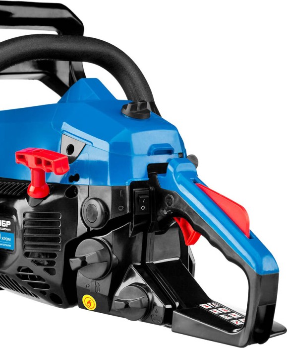 ЗУБР 1.2 кВт/1.6 л.с, 350 мм, пила цепная бензиновая ПБЦ-370 35П Профессионал