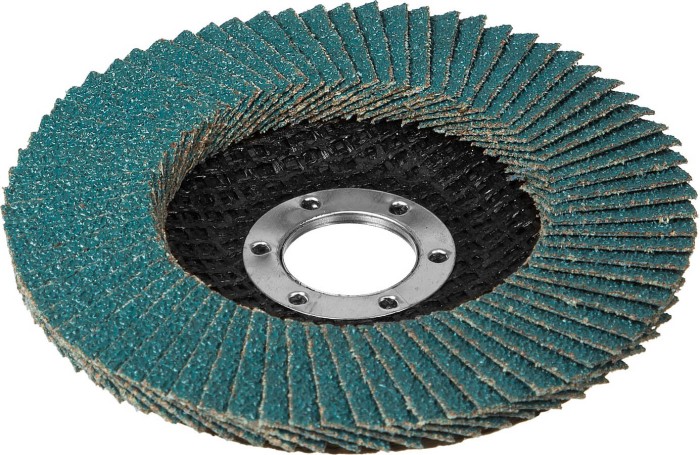 ЗУБР 115х22.2 мм, P40, круг лепестковый торцевой шлифовальный для УШМ 36595-115-40 Профессионал